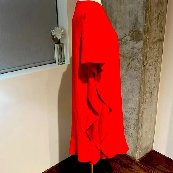 Red Valentino Red Shift Dress - EU Size 40 Large - Picture 3 of 6